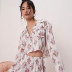 For Love & Lemons LILAH SLEEP SHIRT Photo 0