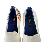 Rothy’s Women’s Pride SF Slip On White Sneaker Rainbow Size 10.5 LGBTQ Washable Photo 14