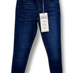 Celebrity Pink Women's Mid Rise Curvy Skinny Jeans Dark Wash Size 0 24 NEW Photo 0