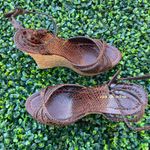 Guess Brown Snakeskin Sandals Photo 3