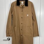 Vans  XL Tan Brown Drill Long Chore Coat Photo 0