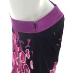 Bebe  One Shoulder Silk Multicolor Blouse Photo 8