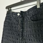 Isabel Marant Black 100% Cotton Lace Cutout Detail Cuffed Slim Pants Size 34 Photo 6