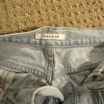PacSun light wash jean shorts Photo 3