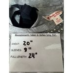 Brooks Brothers Red Fleece Gray Beaded Neckline Bow Tie Back Shirt Medium Photo 5