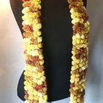 Handmade 5/$25 Hand Knitted Puffer scarf Photo 0