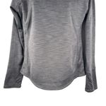 Umbro Athletic Side Zip Turtleneck Fleece Lined Gray Sweatshirt Medium Photo 58