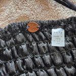 Free People  ONE Black Velvet & Lace Bralette Crop Tank Top Women’s Sz XS EUC Photo 3