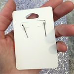 NIP Orange Shimmery Pumpkin Dangle Earrings 🎃 Photo 3