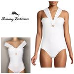 Tommy Bahama New.  white swimsuit. Small. Retails $149 Photo 1