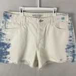Arizona Jeans Arizona Jean high rise denim tie dye shorts juniors Size 17 Photo 3