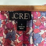 J.Crew  V-Neck Midi Dress in Berry Floral Size Small Photo 7