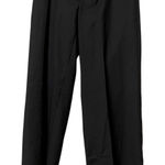 Garnet Hill  Black Straight Leg Trouser Dress Pants Womens 6 Academia Preppy Photo 0