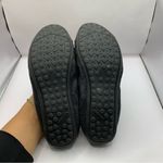 Geox  Respira Ballet Flats Italian patent grey & black comfort office sz39 US 8.5 Photo 3