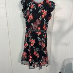 Sam Edelman  Women’s Black Floral  Dress  SZ 8… Photo 7
