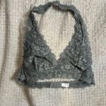 Wishlist LG grey lace halter bra Bandeau Photo 0