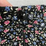 cj banks Vintage Skirt Women 24W Black Floral Ditsy Print Y2K Lightweight Midi Photo 7