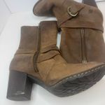 Born Shoes Born Brown Leather Boots Size 8 Photo 4