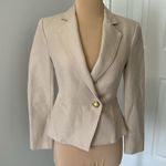 ALC Frank A.L.C. Fremont Linen Blend Blazer Light Tan Photo 2