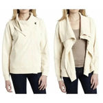 Lucky Brand  Women's Size Medium‎ Saturday Wrap Sweater Nigori Cream Cardigan​​​ Photo 1