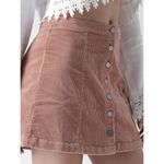 Forever 21 ✨HP✨Women's Pink Corduroy Mini Skirt✨ Photo 3