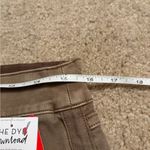 Spanx  4” Stretch Twill Shorts Women’s Size Large Taupe Brown NWT Flattering Fit Photo 13