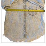 Rails Ingrid Raw Hem Shirt Light Acid Wash Size M Photo 2