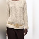 ZARA  dragonfly elastic gold belt Photo 1