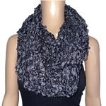 Sonoma Black Marled Chenille Infinity Scarf Photo 0