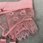 Honey Birdette Belinda Garter Belt Medium Pink Lace Photo 6
