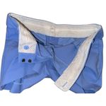 Loft Ann Taylor womens 0 - 28" Periwinkle/baby Blue Chino Shorts, flat front Photo 3