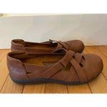 Women's size 9 I‎ love comfort brown leather comfort sandals Photo 2
