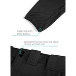 Willit Women's Softball Pants Belted Low Rise Fastpitch Pants UPF 50+ Black M Size M Photo 3