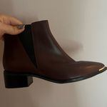 Marc Fisher Burgundy Pointy Toe Chelsea Boots 7.5 Photo 2