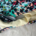 Aqua Green Multi Black One Piece Swim Suit Size Large Photo 4