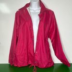 Vintage Windbreaker Rock Creek Casuals Pink Snap Close Size L Photo 0