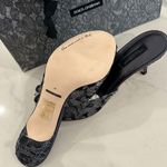 Dolce & Gabbana Lace and Crystal Slide Sandals Photo 6