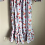 Love Shack Fancy Minnia Maxi Floral Dress Lavender Moon XS Photo 8