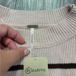 Free People  Easy Street Cropped Striped Sweater Photo 3