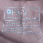 FIGS  Casma Three-Pocket Scrub Top Pink Plus Size 4XL Photo 4