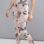 MINKPINK MPM Women's‎ Pink Camo High Waisted Leggings Athleisure Activewear Photo 0