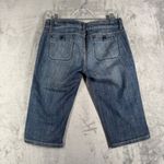 American Eagle  Shorts Bermuda Denim Blue Jean Jhorts Casual‎ Vintage Y2K Size 4 Photo 2