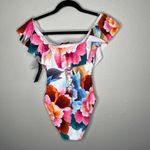 La Blanca Womens Multicolor Off-Shoulder One Piece Swimsuit Size 4 UPF 50+ Photo 7