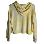 Sweet Romeo Half Human Half Iced Coffee Yellow Marble Cropped Hoodie Sweatshirt NEW Photo 4