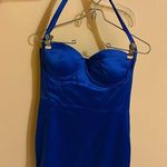 Babyboo  blue halter mini dress Photo 0