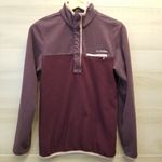 Columbia {S} Benton Springs Half Snap Fleece Pullover Jacket Dusty Mauve Purple Photo 0
