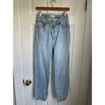 Abercrombie & Fitch The Dad Crossover Waist High Rise Jeans Size 27 / 4S READ Photo 2