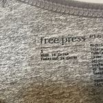 Free Press  woman’s Gray ribbed bodysuit Sz S Photo 1