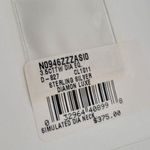 Sterling Silver DIAMOND LUXE  Simulated Diamond V Shaped Journey Necklace 18" NEW Photo 5