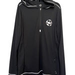 Alo CoolFit Black 1/4 zip athletic top size‎ XL Photo 0